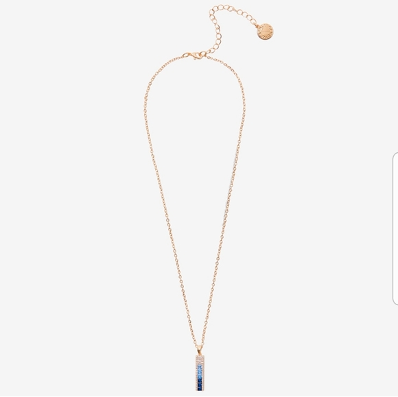 Vince Camuto Blue Ombre CZ Necklace - Picture 4 of 6